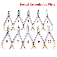 Pinzas dentales cortador de extremo Distal de alambre de ortodoncia, alicate removedor de abrazadera de soporte, herramientas de dentista, instrumento de laboratorio Dental