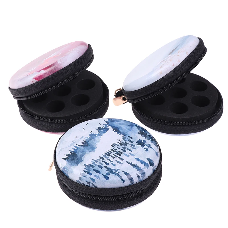 7 Compartments 5ML Essential Oil Storage Bag Perfume Oil Essential Oil Box Travel Portable