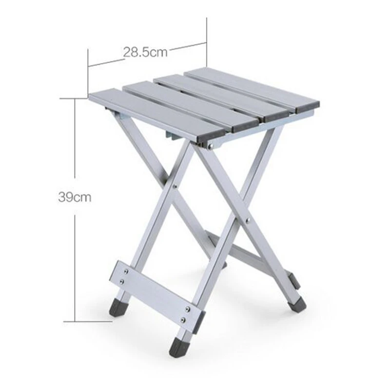 Открытый Кемпинг туристический табурет портативный алюминиевый складной табурет открытый рыболовный табурет металлический Mazza табурет для отдыха