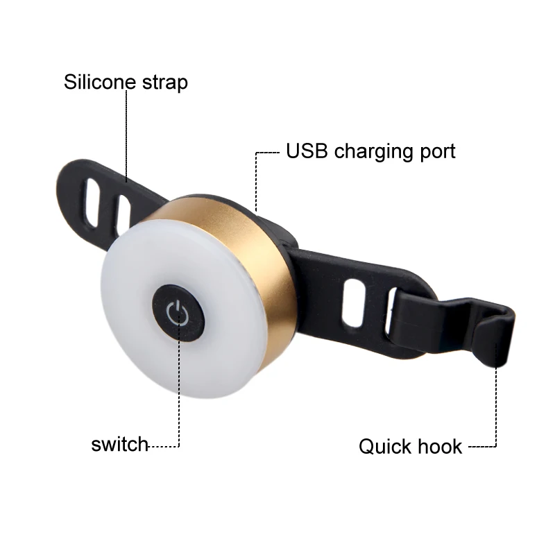 USB Перезаряжаемый 5 режимов IPX5 велосипедный задний светильник водонепроницаемый задний светильник для верховой езды аксессуары светодиодный дорожный велосипедный светильник