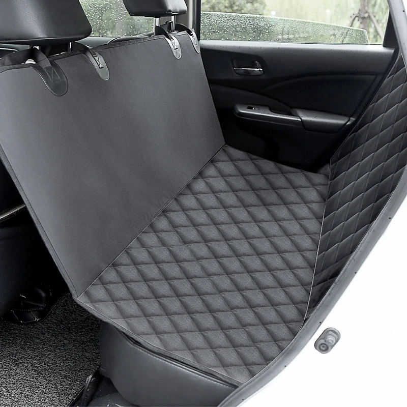 

Durable Anti-dirty pad adjusted length Pet Car Mat Dog Pet Pad Black Car Seat Cover Waterproof Universal Size Fits for Cars