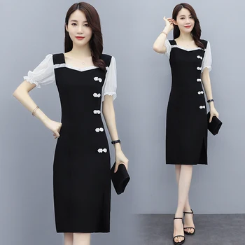 plus size white business dress