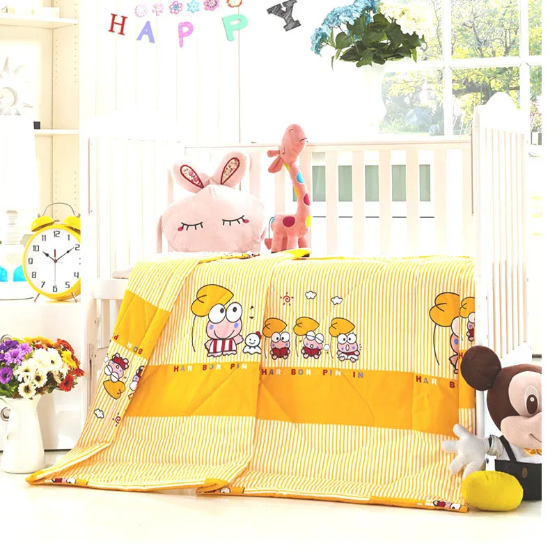 Летнее хлопковое стеганое одеяло в мультяшном стиле для детского сада, детское летнее крутое одеяло, удобное дышащее стеганое одеяло Siesta