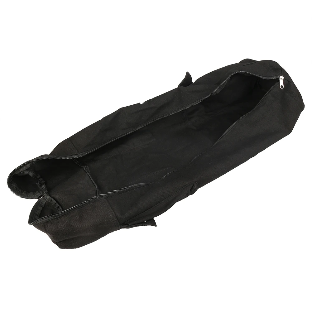 Yoga Mat Storage Bag Canvas Yoga Mat Bag Sport Large Capacity Full Zip Carry Sling