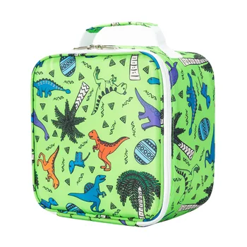

Heopono Full Cartoon Printed Polyester Thermal Insulated Cooling Box Bag Fitness BPA free Promotional Unique Printed Lunch Bag