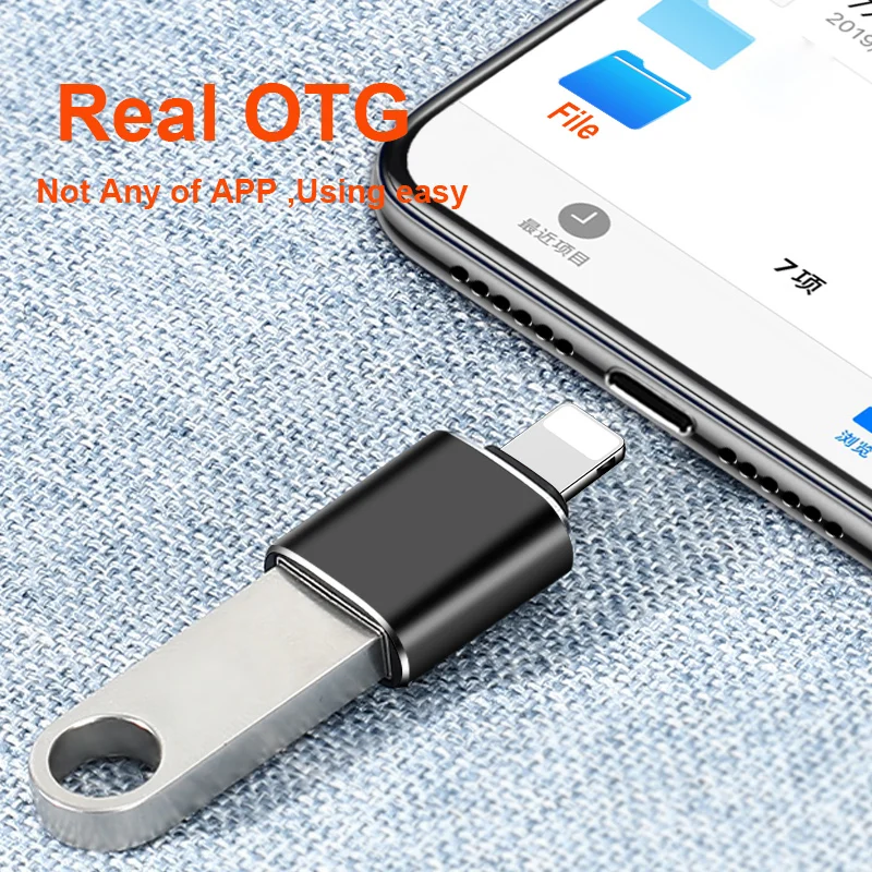 OTG SD кард-ридер Micro SD/USB флэш-накопитель/адаптер конвертер для IOS 13 выше версии 7 8 6 S Plus X дропшиппинг Adaptador