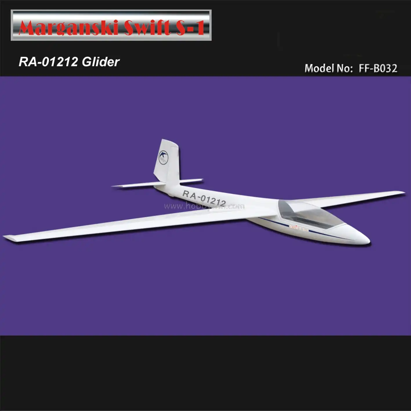 swift s1 rc glider