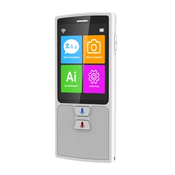

76 Languages Voice Translator with 2.4 inch Display Two Way Instant Translator Photo Translation for Learning Travel Business Me