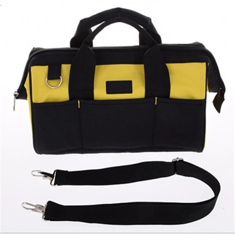 Electrician Tool Bag 14 Inches Handbag Single Shoulder Oxford Cloth Waterproof Large Capacity Repair Toolkit tool chest for sale