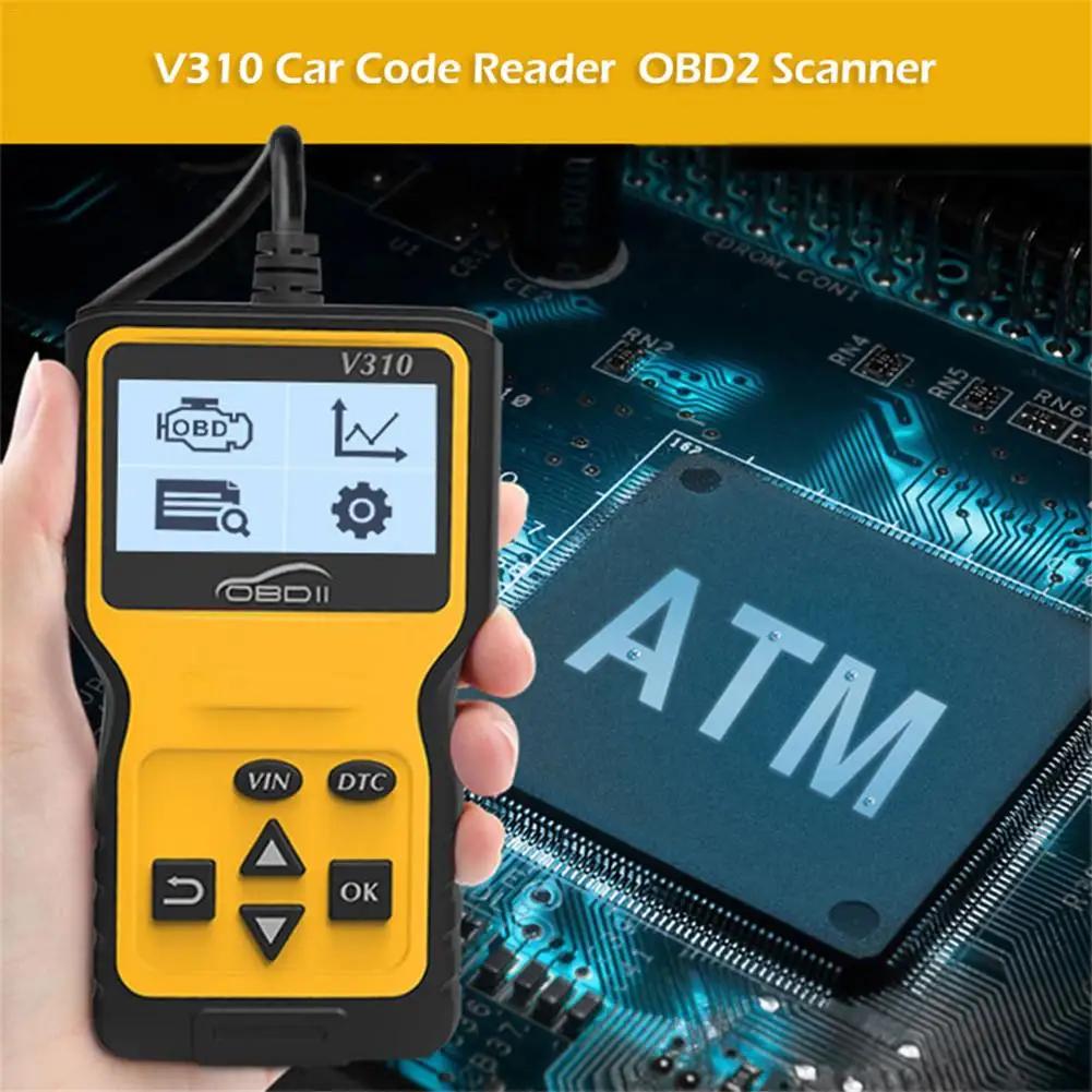OBD2 автомобильный Obd2 автоматический диагностический сканер тестер хладагента