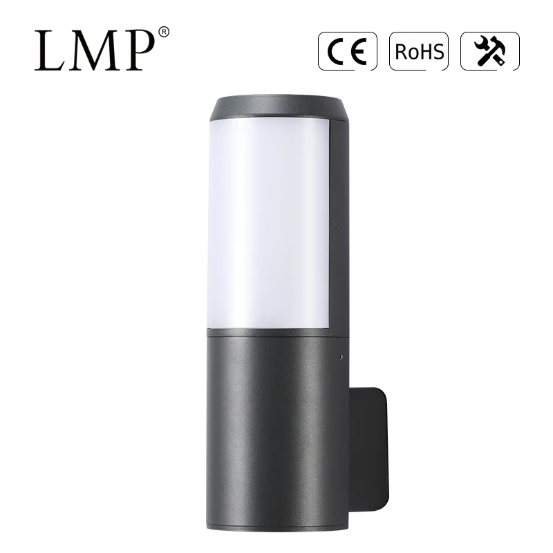 LMP LED Wall Light Outdoor Waterproof Aluminium Outside Gate Light Balcony Lamp Garden Lighting Nacht Veranda Aplique