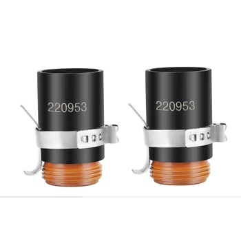 

2Pc Plasma Cutter Swirl Ring Consumables 220953 for MAX105 Cutting Machine