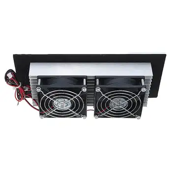 

NEW 12V 240W Electronic Semiconductor Refrigeration Small Air Conditioner Micro Cooling System Space Radiator Refrigerator