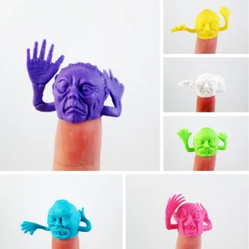 

5pcs/lot Mini Finger Puppets Antistress Educational Toys for Children Games Story Hand Puppet Finger Puppets Toys Funny Toys
