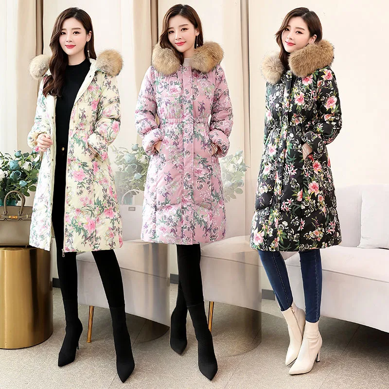 

Versatile Long Sleeve Crew Neck Cotton-padded Clothes/Cotton Coat 2018 Winter Trend Simple Hooded Slim Fit Slimming