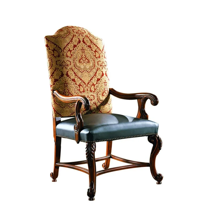 Arm Chair Натуральный деревянистый обеденный стол Стул и сервант Стул и буфет из массива дерева кресло Giovanni для et шведского стола de стол-де-зале в яслях GF61 - Цвет: Arm Chair
