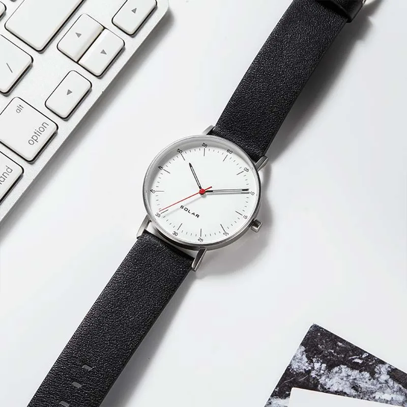  New Xiaomi TwentySeventeen Photodynamic Watch Easily Convert Visible Light Thin Design Synthetic Sa