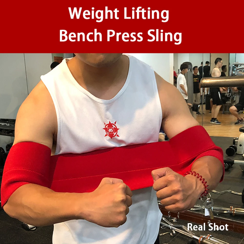 Bench Press Slingshot Powerlifting Increase Strength Nylon Band Weightlifting Elbow Sleeves Fitness Gym Workout Elbow Support Weight Lifting Aliexpress