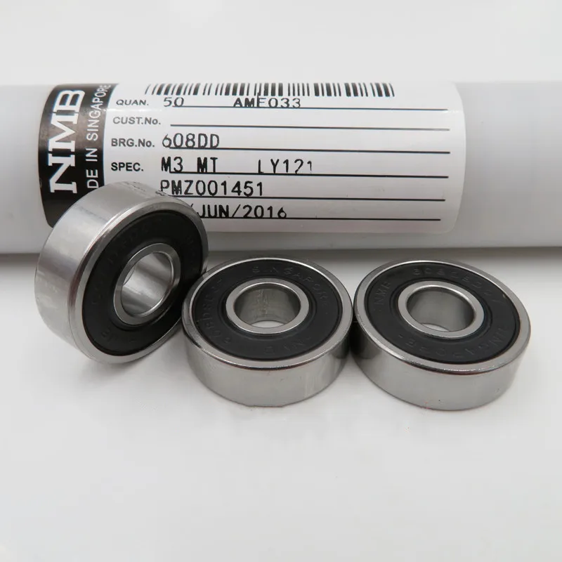 Description Picture 3 of item50pcs Minebea NMB bearing R-2280D 8*22*7mm 608DD 608-2RS precision miniature ball bearings 2280 608 8x22x7 mm