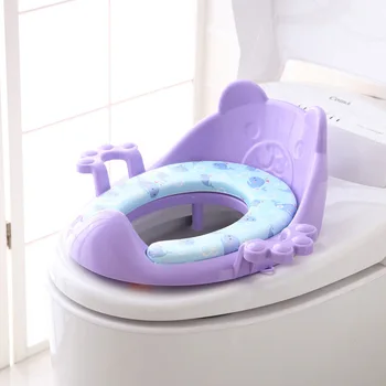 

Large baby toilet seat Outdoor Travel Infant Potty Cushion Children Toilet Seat Non-Slip Baby Kids Seat Potty Chair with Handle