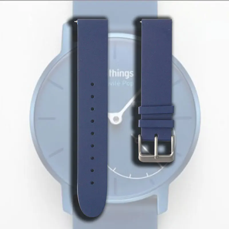 18 мм спортивный тпу браслет ремешок для Withings Activite Pop/сталь/сапфир смарт часы