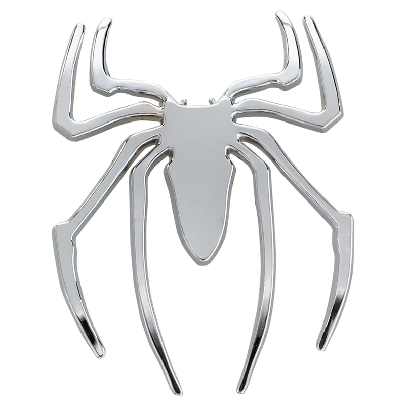 Эмблема spider track 3D хромированная автомобильная наклейка значок серебро | Игрушки и