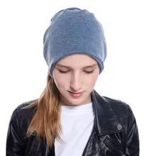 Новые женские однотонные шляпы для девочек, сохраняющие тепло, Повседневная вязаная шапка, лыжная шапка, Спортивная дикая шапка, шапки для химиотерапии# T10
