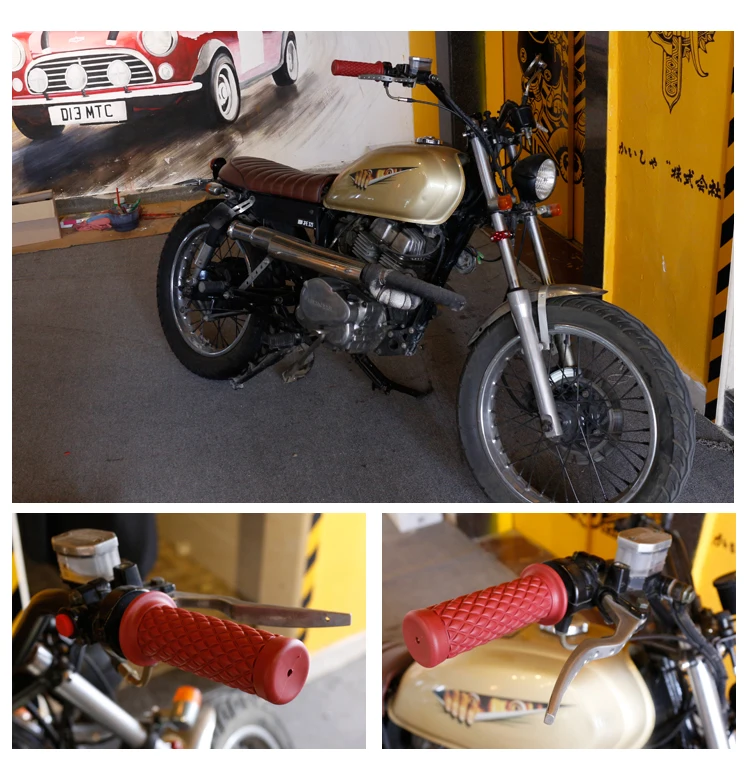 Taiwan Creating Motorcycle Retro Refit Qingqi Ranger Cg Xinyuan 400sr400jh 7022mm Rubber Gloves
