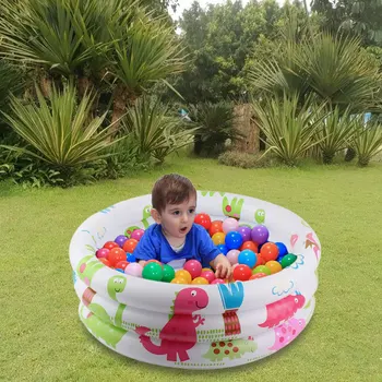 

Children Inflatable Swimming Pool Outdoor Water Play Crocks Baby Inflatable Pools Kids Swimming Bathing бассейн детский