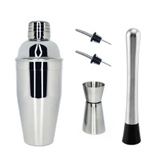 Шейкер для коктейлей 550 мл из нержавеющей стали, Миксер для вина, вечерние инструменты бармена, аксессуары для бара