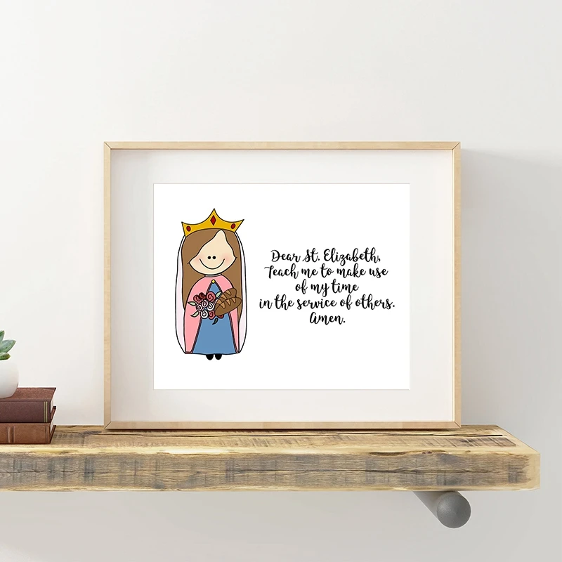 Catholique Citation St Elizabeth Hongrie Toile Affiche Bapteme Cadeau Mur Art Imprimer Saint Pepiniere Peinture Decorative Enfants Chambre Decor Aliexpress Catholique Citation St Elizabeth Hongrie Toile Affiche Bapteme Cadeau Mur Art Imprimer Saint Pepiniere Peinture Decorative Enfants Chambre Decor Aliexpress