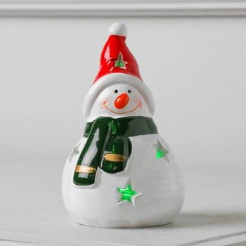 

Ceramic light figure "Snowman" 14 cm, 1 LED, 2хAG13, RGB 5133403