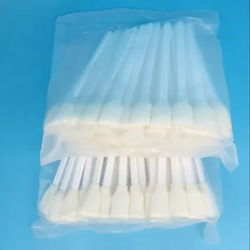 

200PCS Printhead cleaning sponge stick swab ink brush foam tipped for Tx800 XP600 Spt Spectra Polaris Konica print head cleaner