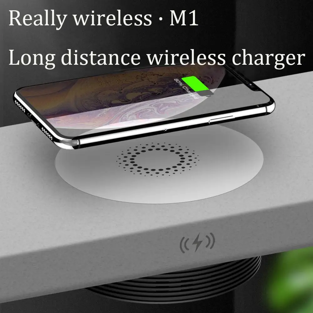 Беспроводное зарядное устройство Qi 10 Вт для ios X/XS Max XR 8 Plus зеркальная Беспроводная