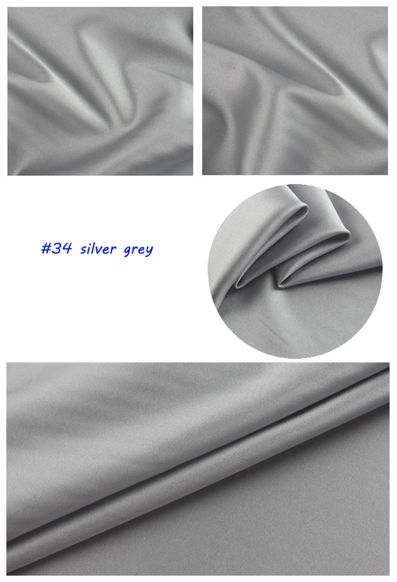 Luxurious Soft Silk Charmeuse Evening Dress Fabric - 100% Pure Mulberry Satin