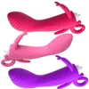 3 In 1 Dildo Rabbit Vibrator Waterproof Vaginal Clitoral Anal Stimulator Vibration Erotic Sex Toys for Women Couples Sex Shop 1