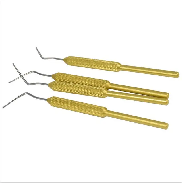 1 Százalék Méhészet Rozsdamentes Acél Lárvák Mozgó Oltó Tű Méhkirálynő Lárva Áthelyező Mozgás Férgek Méhész Professzionális Szerszám - Image 4