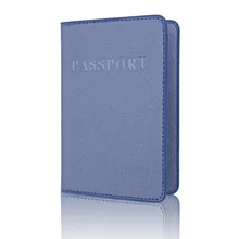 Trassory Многофункциональный матовый в деловом стиле, для паспорта Обложка кожаные сумки для путешествий, Для мужчин Для женщин с билета и держатель для карт