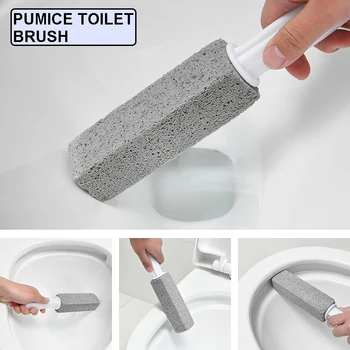 

Pumice Stones for Cleaning Pumice Scouring Pad Grey Pumice Stick Cleaner for Removing Toilet Bowl Ring Bath Household