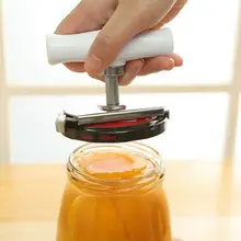 Função de abridor de garrafa de aço inoxidável jantar lata abridor frasco garrafa manual ajustável cerveja garrafa de vinho fácil cozinha openerstool