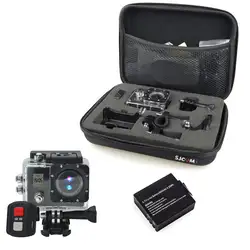 3 в 1 Ultra HD 4K WiFi камера видеокамера с двойным экраном 2 "lcd подводная 30 м водонепроницаемая Спортивная экшн-камера с пультом дистанционного