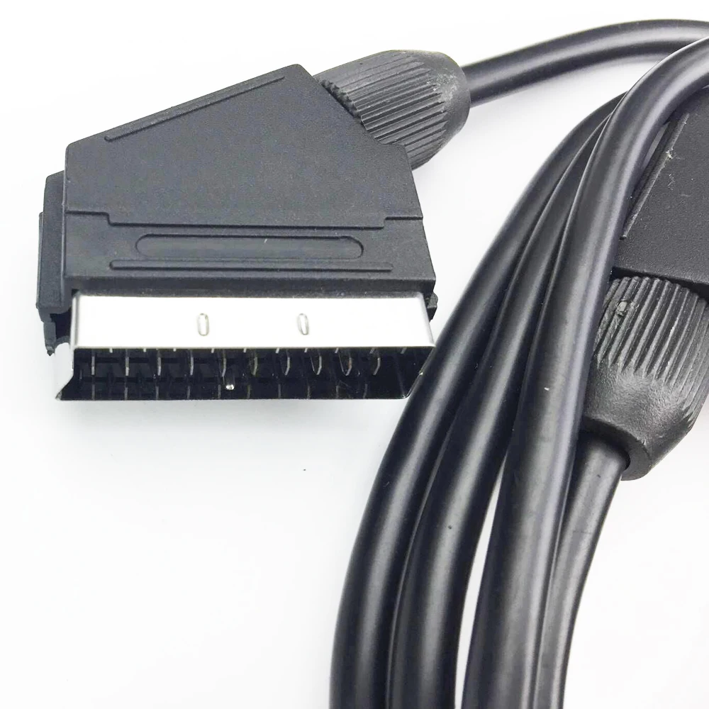3 м(версия ЕС) кабель со штыревыми соединителями на обоих концах для подключения покрытые никелем кабель Scart 21-контактный ТВ многофункциональное устройство аудио видео-ведущий кабели