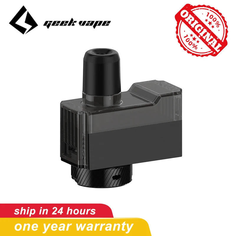 

Geekvape Frenzy vape Pod system 2ml capacity with 0.7ohm NS Mesh Coil & 1.2ohm NS Coil electronic cigarette vape kit Accessory