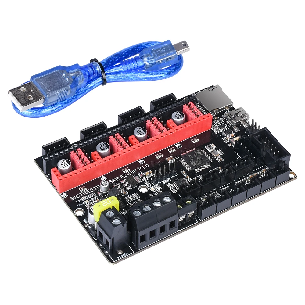 BIQU BIGTREETECH СКР мини E3 V1.2 32 бит Управление доска Интегральные TMC2209UART для Эндер 3/5 3D