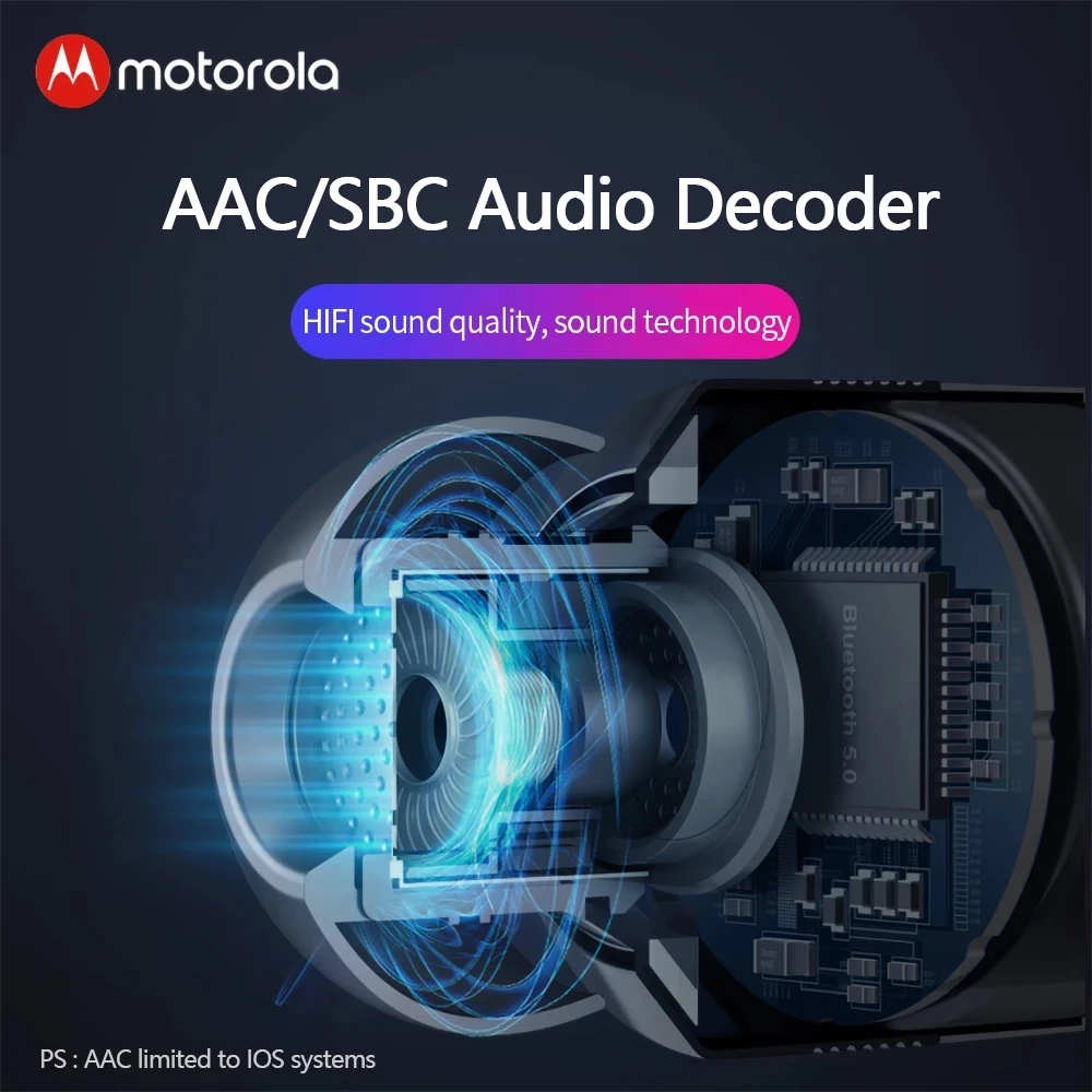 Motorola VerveBuds 400 Wireless Bluetooth Earphone Mini Sports Headphones Headset IPX6 Waterproof for motorola VerveBuds400