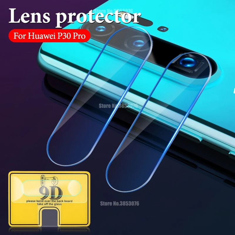 

2PCS 9D Ultra Thin Soft Glass Cover Films For Huawei P30 Lite P30 Pro Mate 20 Lite Honor 8X Nova 4e Camera Lens Screen Protector