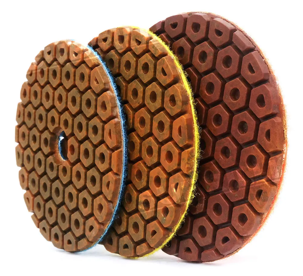 subrilli disques de polissage en disques de polissage pour liaison en disque de ponçage de sol pour marbre