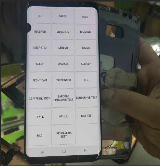 Маленький dead point для samsung Galaxy S8+ ЖК-дисплей для samsung S8 plus G955 G955F G955fd G955F G955 сенсорный экран оцифровать - Цвет: S8 Plus NO Frame