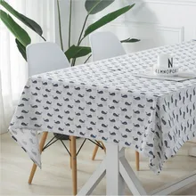 Хлопок и лен печатные рыбы ткань для DIY шитье стеганое и швейные салфетки, сумки материал