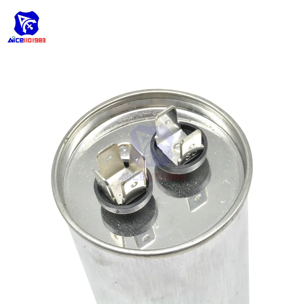 Diymore CBB65 может конденсатор с алюминиевой крышкой, 50/60Hz 450V 45μF ± 5% постоянной ёмкости, универсальный конденсатор кондиционера моторный накопитель переменного тока генератор стиральная машина
